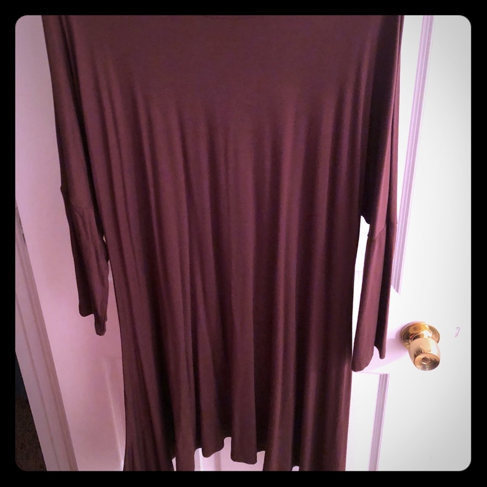 Chocolate brown dress
